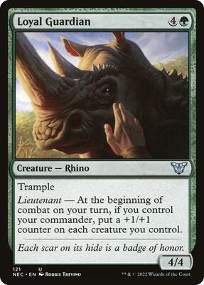 Loyal Guardian card from Commander: Kamigawa: Neon Dynasty
