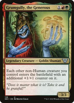 Grumgully, the Generous card from Commander: Kamigawa: Neon Dynasty
