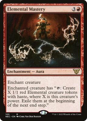 Elemental Mastery card from Commander: Kamigawa: Neon Dynasty