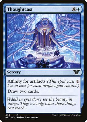 Thoughtcast card from Commander: Kamigawa: Neon Dynasty