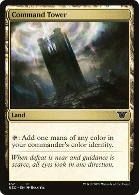 Command Tower card from Commander: Kamigawa: Neon Dynasty