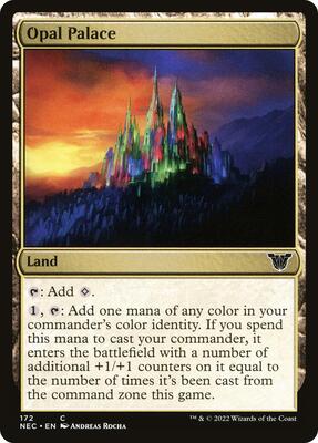Opal Palace card from Commander: Kamigawa: Neon Dynasty