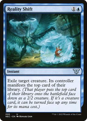 Reality Shift card from Commander: Kamigawa: Neon Dynasty