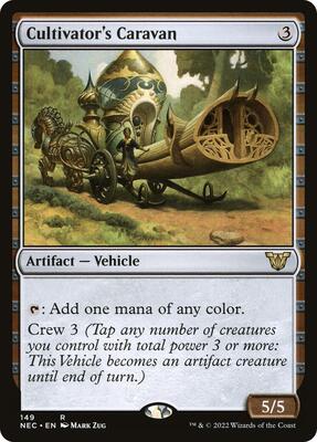 Cultivator's Caravan card from Commander: Kamigawa: Neon Dynasty