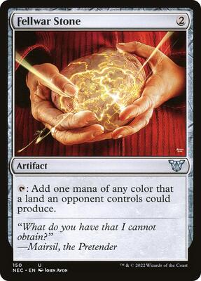 Fellwar Stone card from Commander: Kamigawa: Neon Dynasty