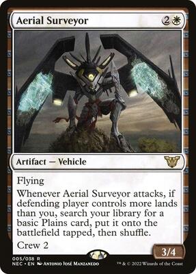 Aerial Surveyor card from Commander: Kamigawa: Neon Dynasty