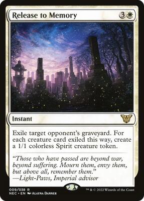 Release to Memory card from Commander: Kamigawa: Neon Dynasty