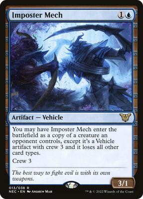Imposter Mech card from Commander: Kamigawa: Neon Dynasty