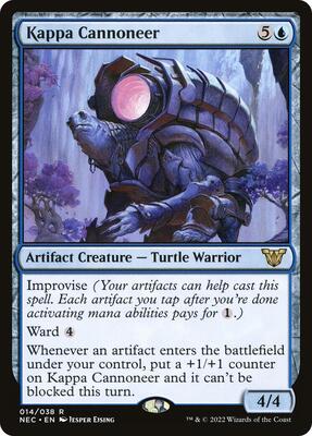 Kappa Cannoneer card from Commander: Kamigawa: Neon Dynasty