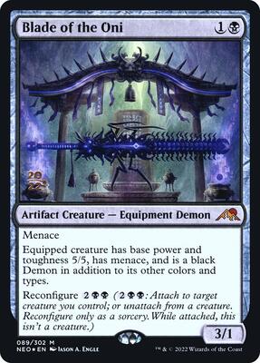 Blade of the Oni card from Prerelease Cards