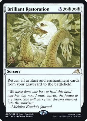 Brilliant Restoration card from Prerelease Cards