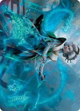 Bearer of Memory Art Card card from Art Series: Kamigawa: Neon Dynasty