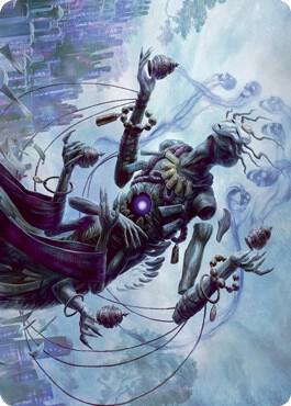Myojin of Grim Betrayal Art Card card from Art Series: Kamigawa: Neon Dynasty