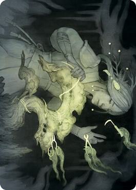 Careful Cultivation Art Card card from Art Series: Kamigawa: Neon Dynasty
