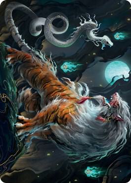 Gloomshrieker Art Card card from Art Series: Kamigawa: Neon Dynasty