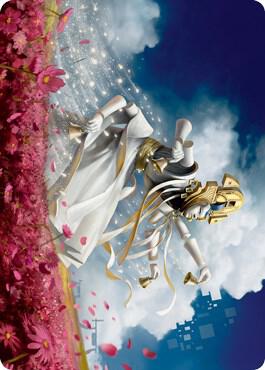 Myojin of Blooming Dawn Art Card card from Art Series: Kamigawa: Neon Dynasty