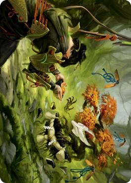 Commune with Spirits Art Card card from Art Series: Kamigawa: Neon Dynasty