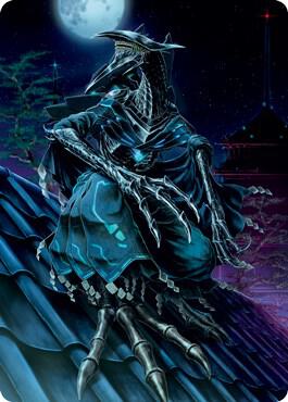 Jin-Gitaxias, Progress Tyrant Art Card card from Art Series: Kamigawa: Neon Dynasty