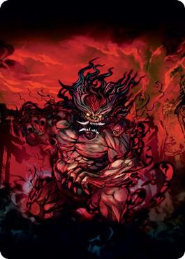 Vessel of the All-Consuming Art Card card from Art Series: Kamigawa: Neon Dynasty