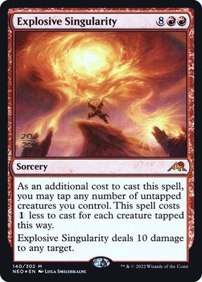 Explosive Singularity card from Prerelease Cards