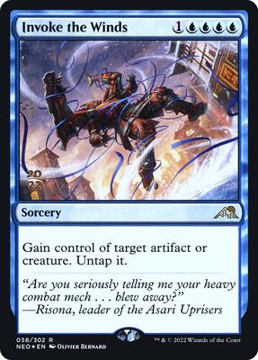 Invoke the Winds card from Prerelease Cards