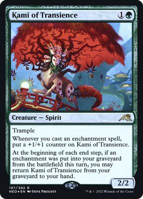 Kami of Transience card from Prerelease Cards