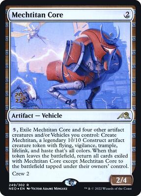 Mechtitan Core card from Prerelease Cards