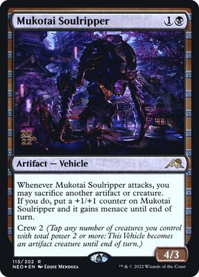 Mukotai Soulripper card from Prerelease Cards
