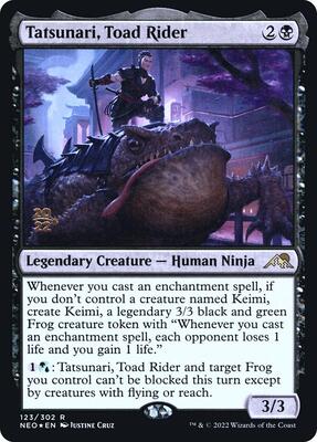 Tatsunari, Toad Rider card from Prerelease Cards