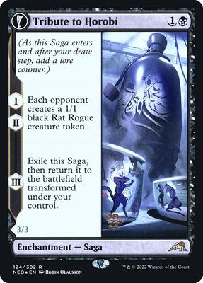 Tribute to Horobi card from Prerelease Cards