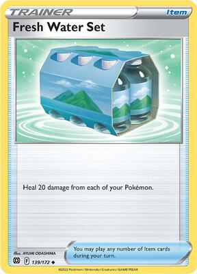 Fresh Water Set card from SWSH09: Brilliant Stars