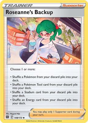 Roseanne's Backup card from SWSH09: Brilliant Stars