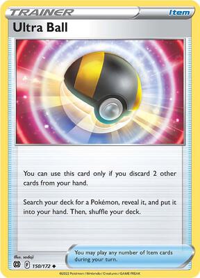 Ultra Ball card from SWSH09: Brilliant Stars
