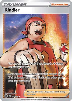 Kindler (Full Art) card from SWSH09: Brilliant Stars