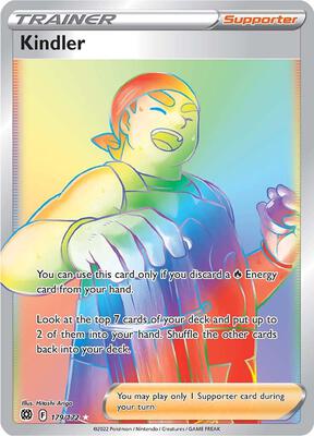 Kindler (Secret) card from SWSH09: Brilliant Stars