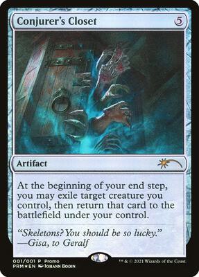 Conjurer's Closet card from WPN & Gateway Promos