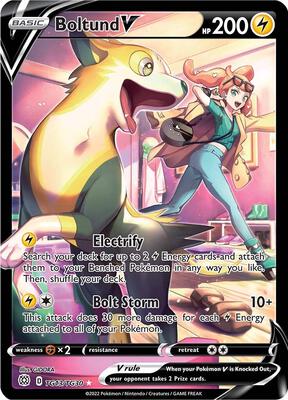 Boltund V card from SWSH09: Brilliant Stars Trainer Gallery