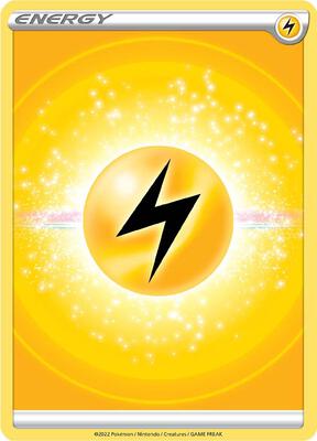 Lightning Energy (2022 Unnumbered) card from SWSH09: Brilliant Stars