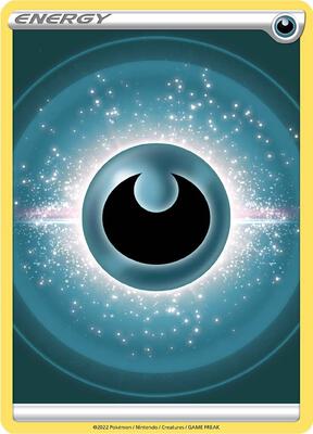 Darkness Energy (2022 Unnumbered) card from SWSH09: Brilliant Stars