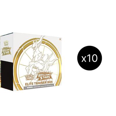 Brilliant Stars Elite Trainer Box Case card from SWSH09: Brilliant Stars