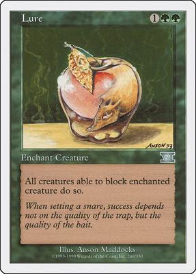 Lure card from Classic Sixth Edition