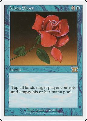 Mana Short card from Classic Sixth Edition