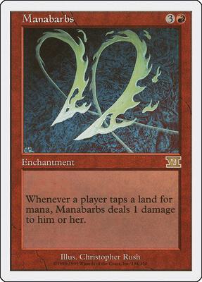 Manabarbs card from Classic Sixth Edition