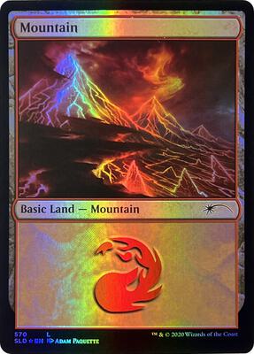 Mountain (570) card from Secret Lair Drop Series
