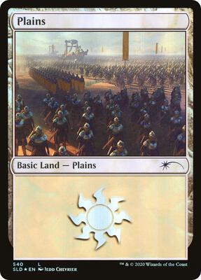 Plains (540) card from Secret Lair Drop Series