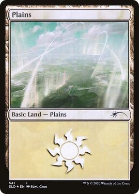 Plains (541) card from Secret Lair Drop Series