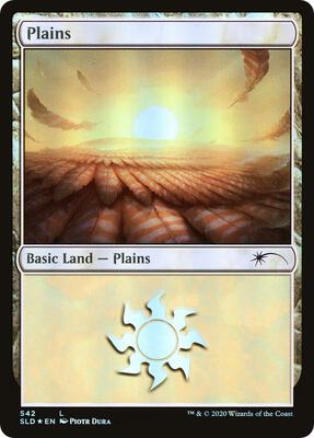 Plains (542) card from Secret Lair Drop Series