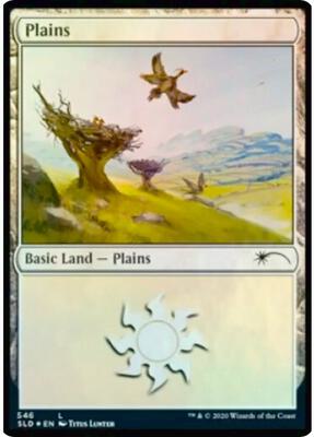 Plains (546) card from Secret Lair Drop Series