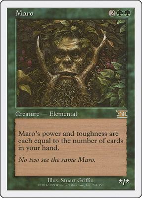 Maro card from Classic Sixth Edition