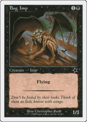Bog Imp card from Starter 1999